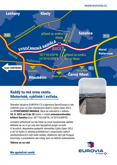 Den otevřených dveří na Vysočanské radiále Den otevřených dveří na Vysočanské radiále